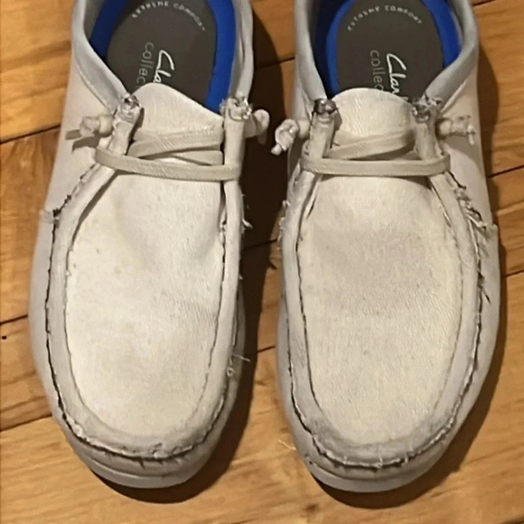 Clarks Men's Shacrelite Ivory Combi Casual Shoe Size 11 - Picture 5 of 7